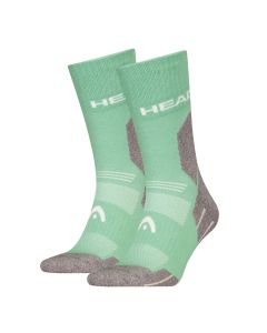 HEAD Wandelsokken All Climates Hiking Crew 2-pack Licht Groen
