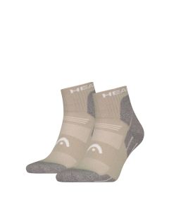 HEAD Wandelsokken All Climates Hiking Quarter 2-pack Taupe