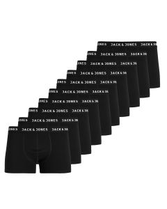 Jack & Jones Boxershorts JACHUEY Trunks 10-pack Zwart