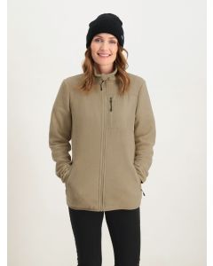 Poederbaas Four Seasons Fleece Vest Dames Zand