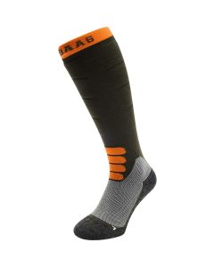 Poederbaas Skisokken Merinowol Pro Olive Green
