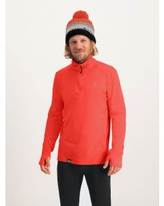 Poederbaas Midlayer Pully Heren Four Seasons Lightweight Mandarin Red