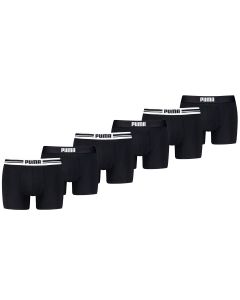 Puma Boxershorts Everyday Placed Logo 6-pack Black / Black