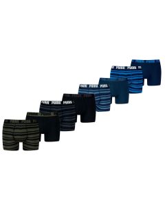 Puma Boxershorts Heritage Stripe 8-pack Multicolor