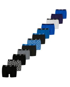 Puma Boxershorts Promo 12-pack Zwart / Blauw