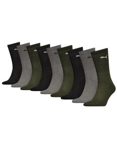 Puma Sportsokken 9-pack Green Combo