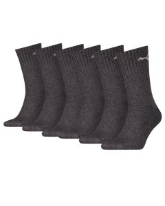 Puma Sportsokken Antraciet 6-pack