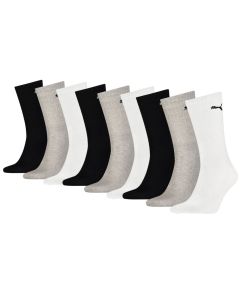 Puma Sportsokken Zwart Grijs Wit 9-pack