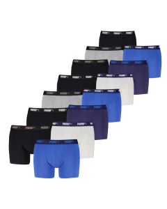 Puma Boxershorts Promo Solid 14-pack Black / Blue / Grey