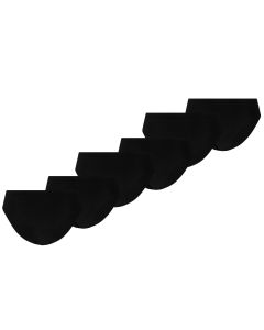 Puma Dames Briefs Microfiber 6-pack Zwart