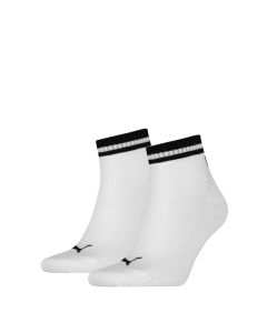 Puma Men Quarter White/Black 2-pack