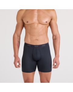 SAXX Boxershort Quest Quick-Dry Mesh Zwart