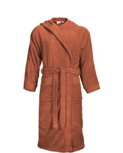 The One Classic Badjas met capuchon 420 gram Terra Spice