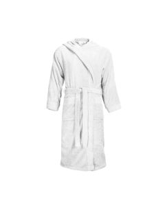 The One Classic Badjas met capuchon 420 gram Wit