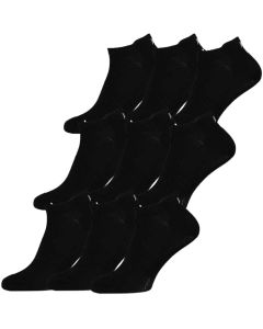 Xtreme Fitness Sneakersokken 9-pack Zwart