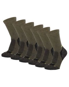 Xtreme Hiking Sokken Wol 6-pack Multi Green