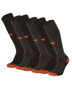 Xtreme Outdoor Sokken Compressie 6-pack Multi Green