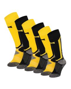 Xtreme Snowboard Sokken 6-pack Multi Yellow