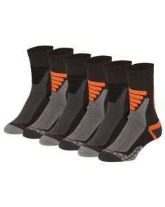 Xtreme Wandelsokken 6-pack Multi Green