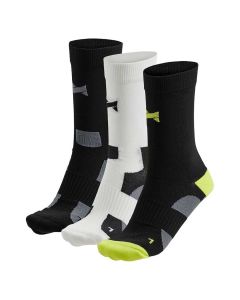 Xtreme Fietssokken Crew 3-pack Multi Black
