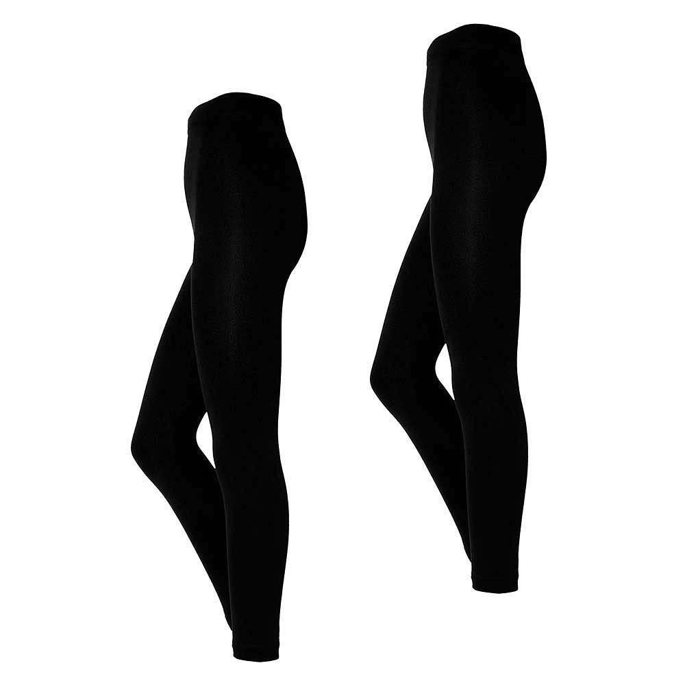 Heatkeeper Dames Thermo Legging Basic 2-pack Zwart-L/XL