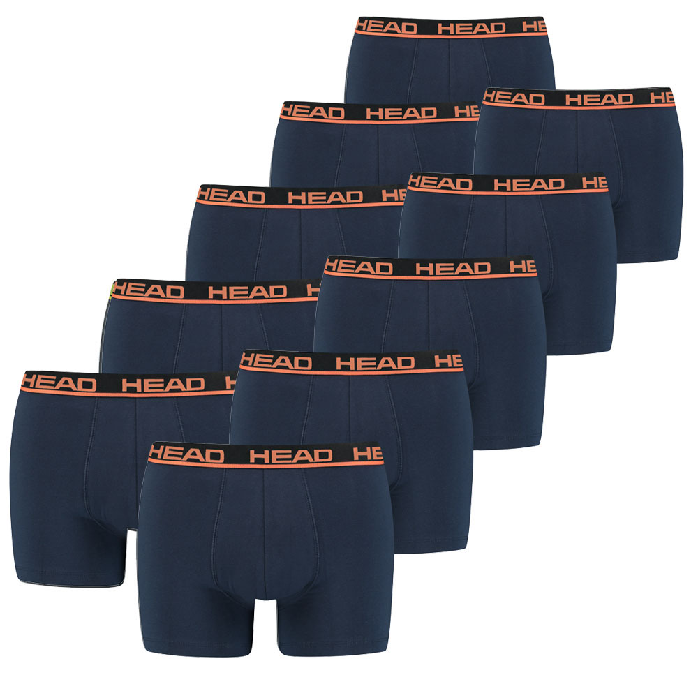 Head boxershorts Orange/Peacoat 10-Pack-XXL