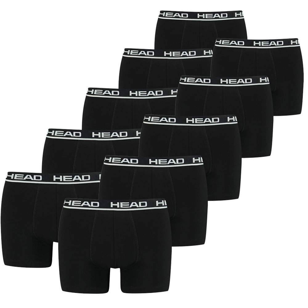 Head boxershorts black 10-Pack-XXL