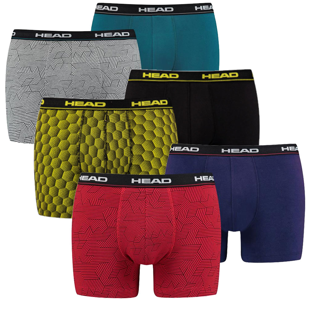 HEAD Boxershorts Verrassingspakket 6-Pack-S