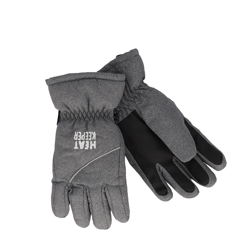Heatkeeper Kinder Ski Handschoenen Grijs-5-8 jaar