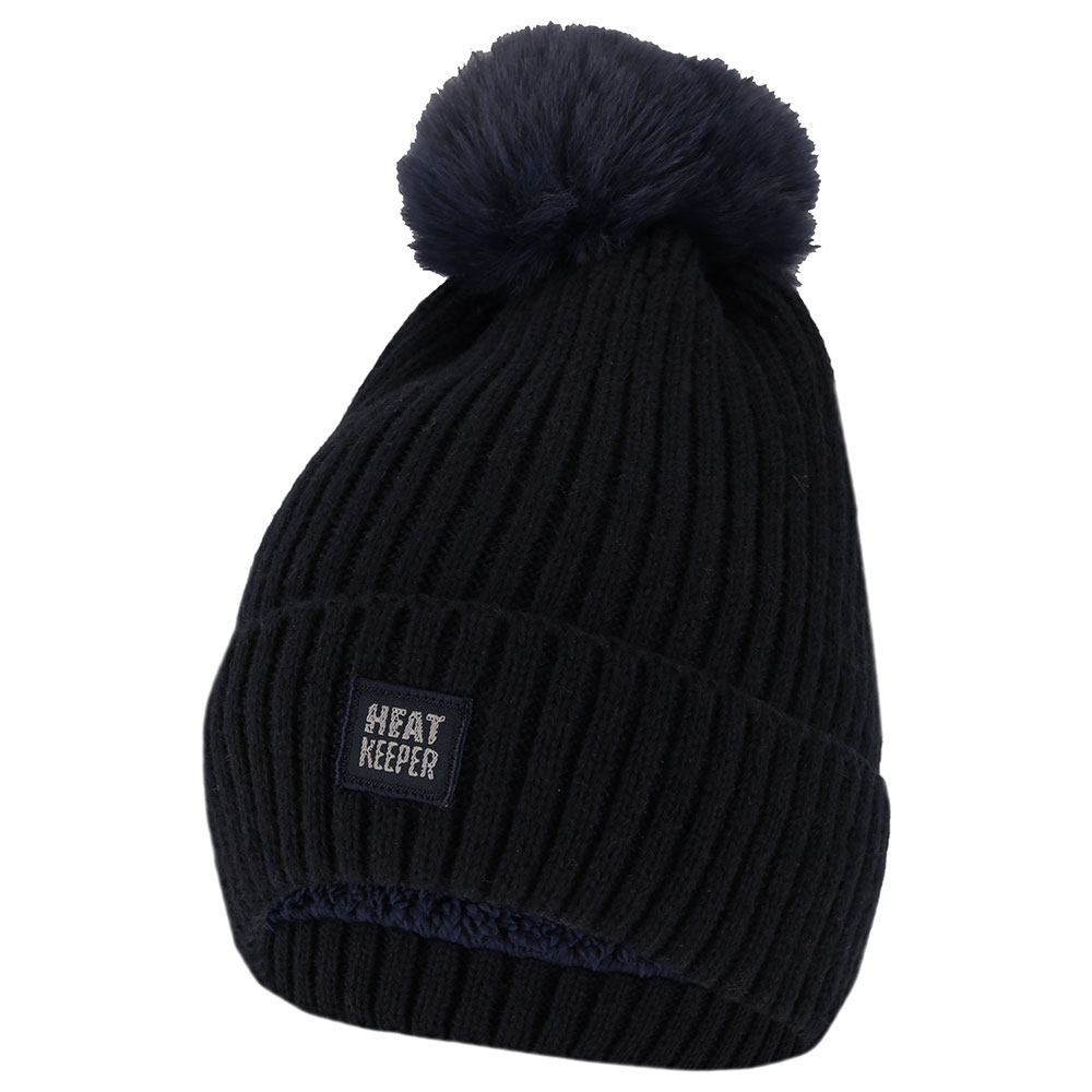 Heatkeeper Thermo Muts met Pompon Dames Navy