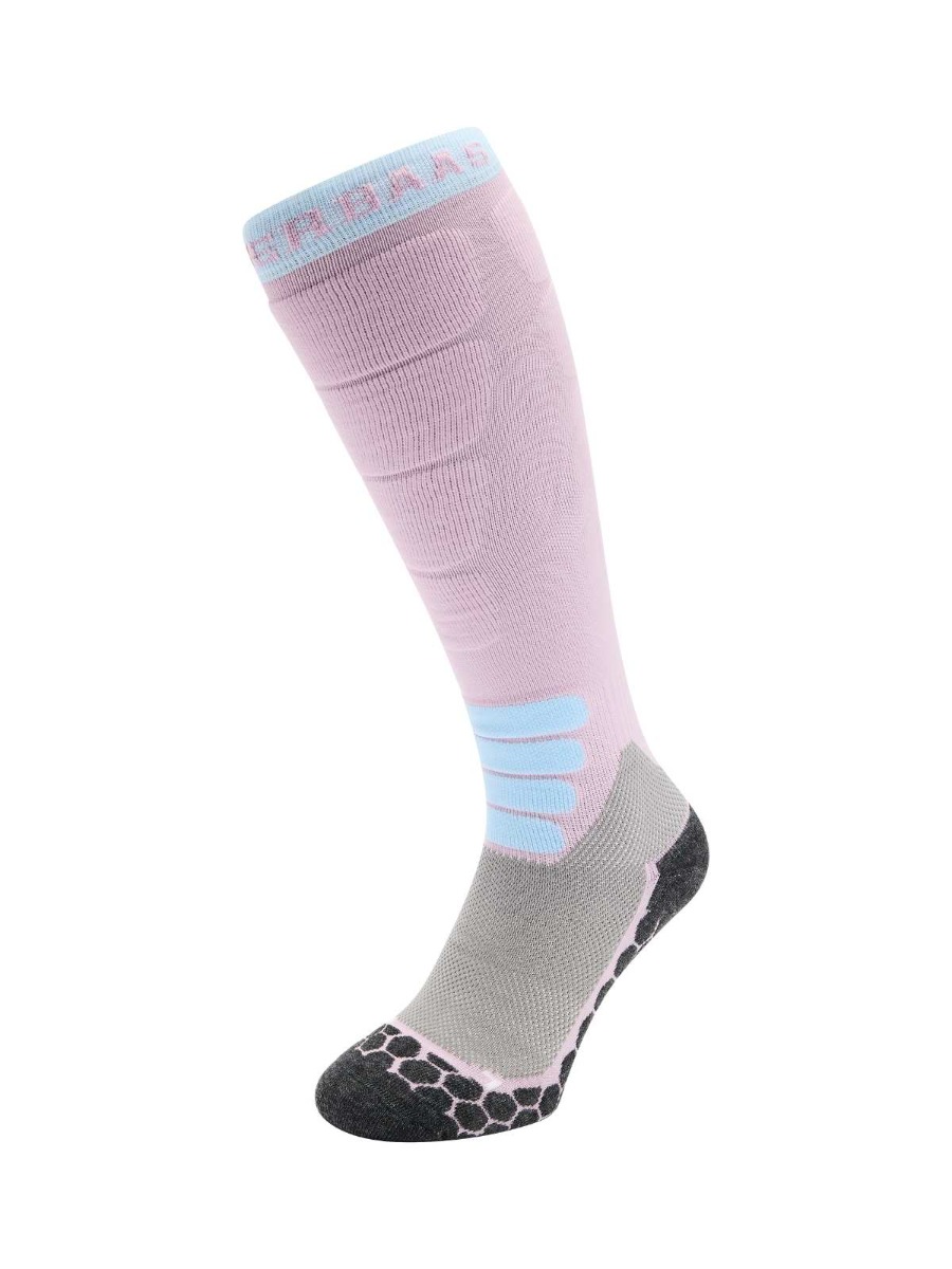 Poederbaas Skisokken Dames Merinowol Pro Lila-35/38