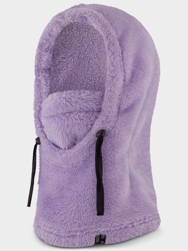 Poederbaas Balaclava Dames Fluffy Lila