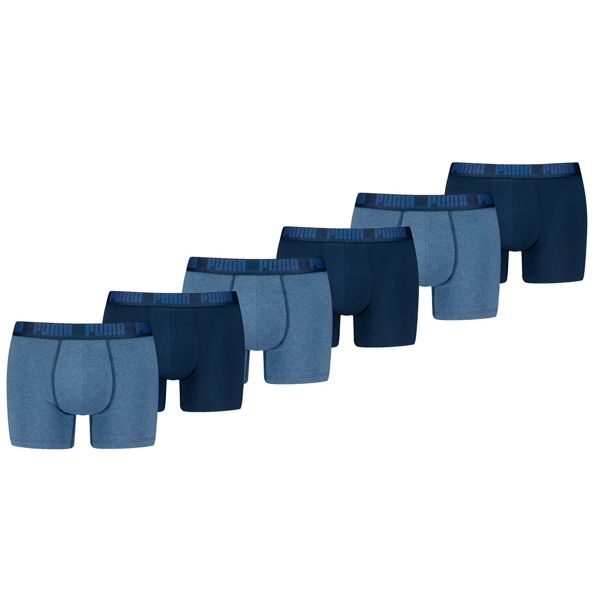 Puma Boxershorts Everyday Basic 6-pack Denim-S