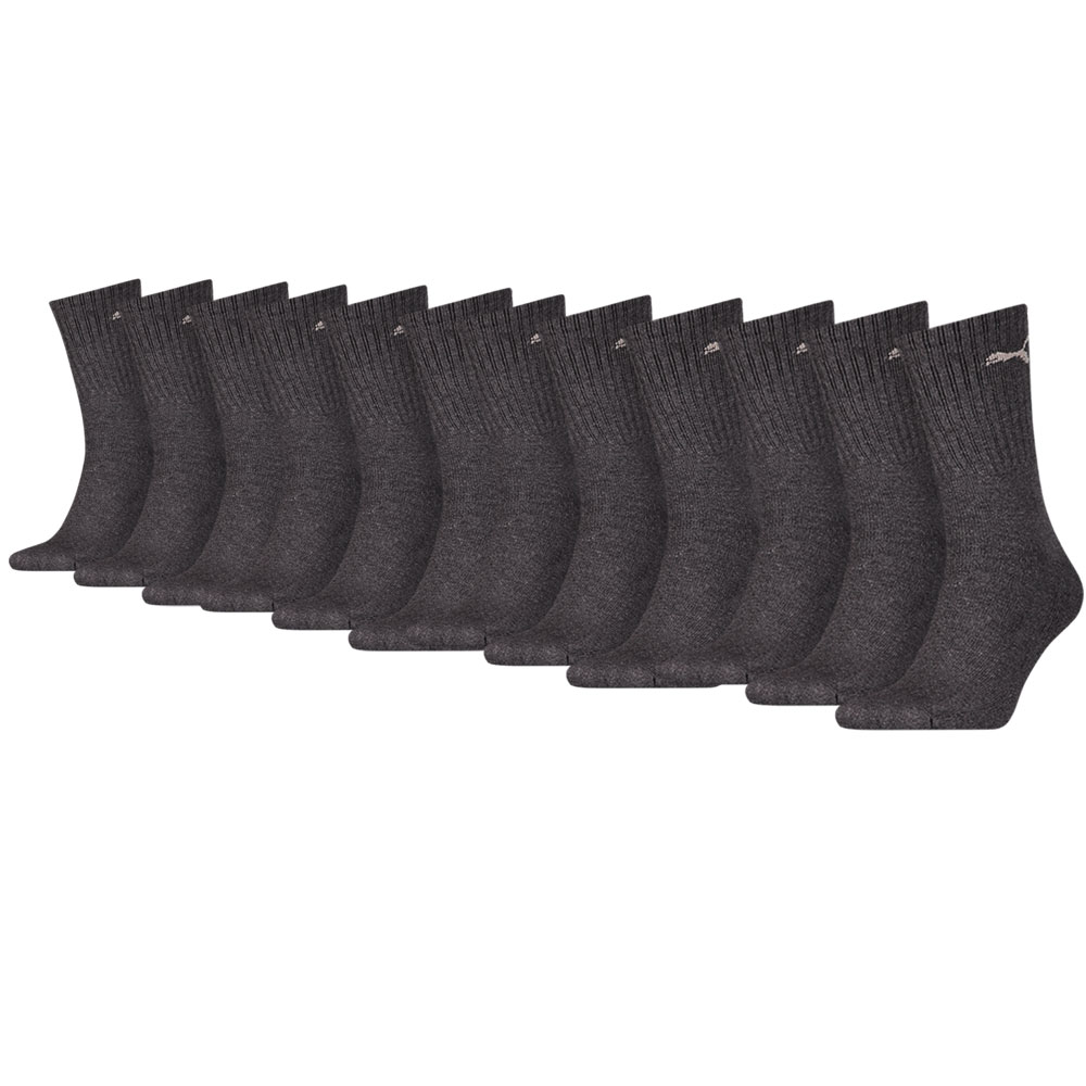 Puma Sportsokken Antraciet 12-pack-35/38