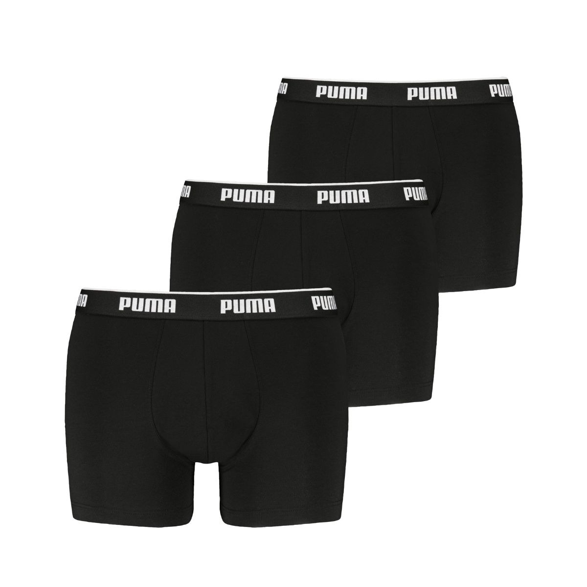 Puma Boxershorts Everyday 3-pack Black / Black-M