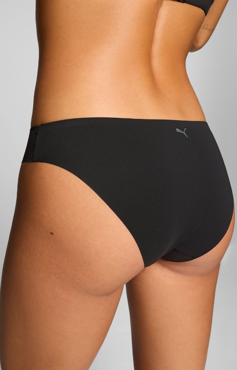 Puma Dames Briefs Microfiber 2-pack Zwart-L