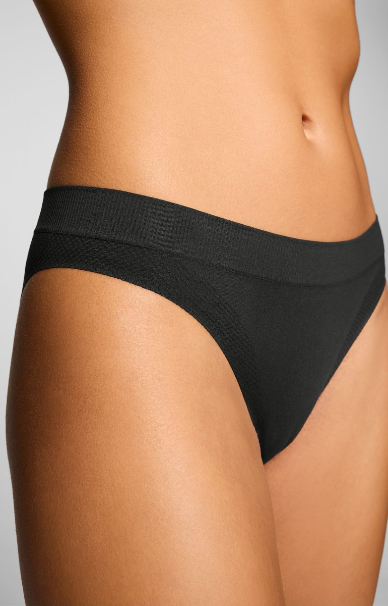 Puma Dames Sport Briefs 3D Knit 2-pack Zwart-XXL