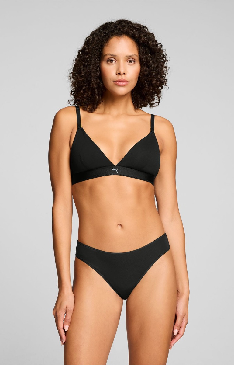 Puma Dames Strings 3-pack Zwart-L