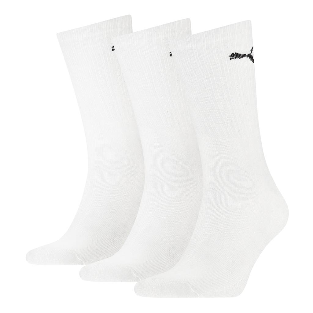Puma sokken hoog wit 3-pack-35-38