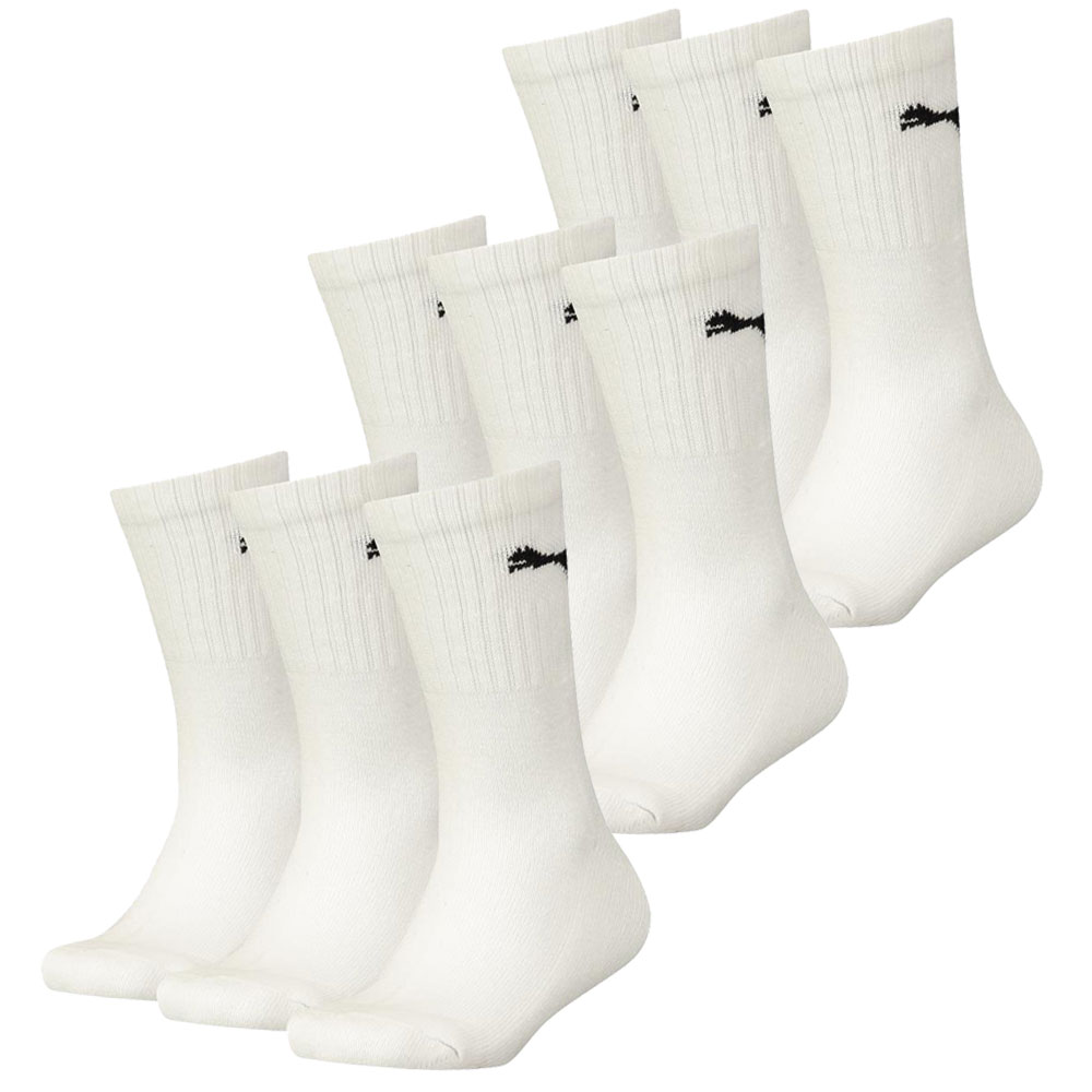 Puma Sportsokken wit 9-pack-43-46