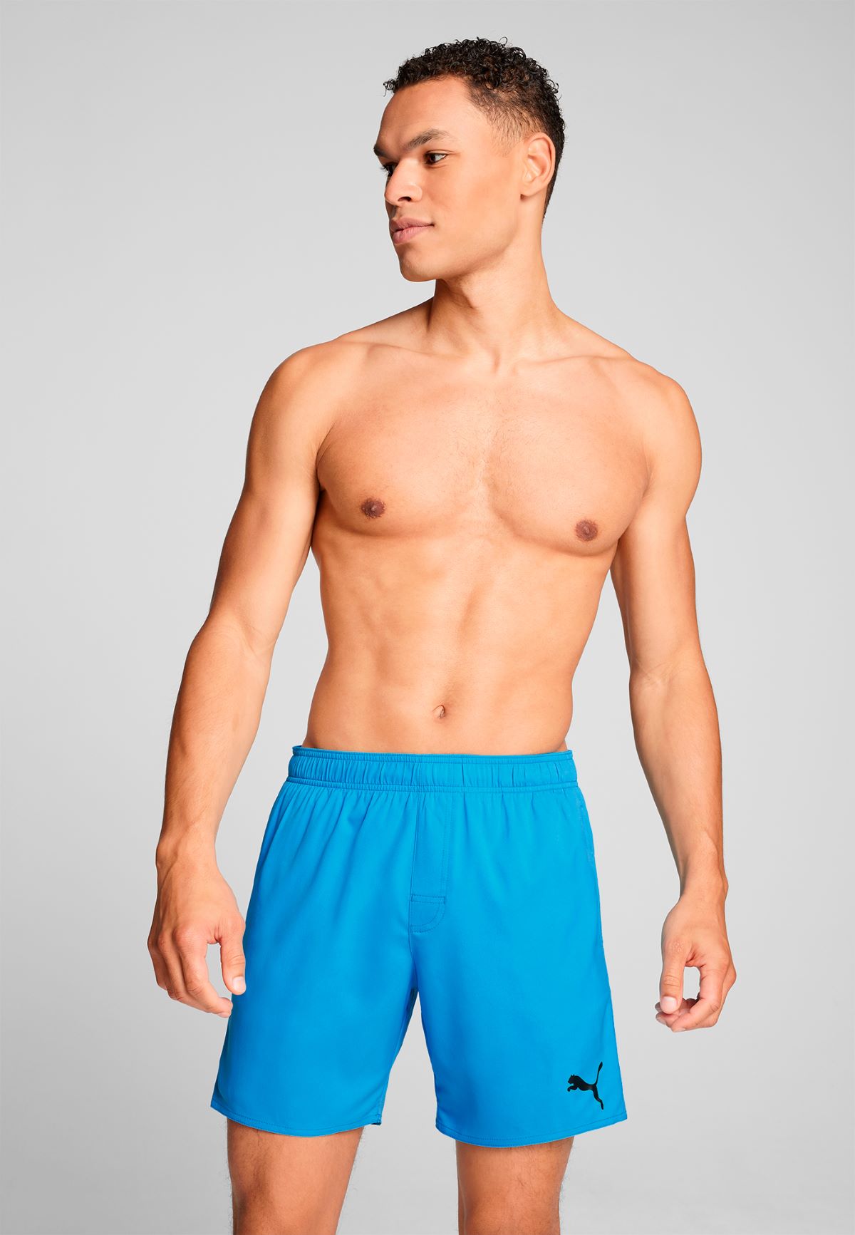 Puma Zwembroek Heren Mid Shorts Speed Blue-S