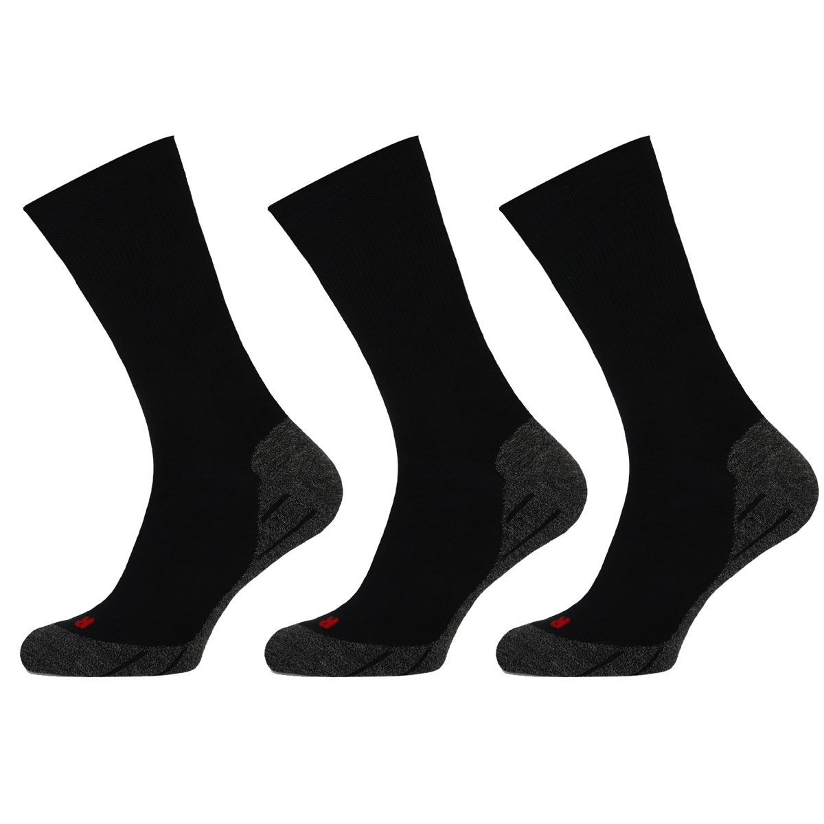 STAPP Wandelsokken Active Walking 3-pack Zwart-43/46