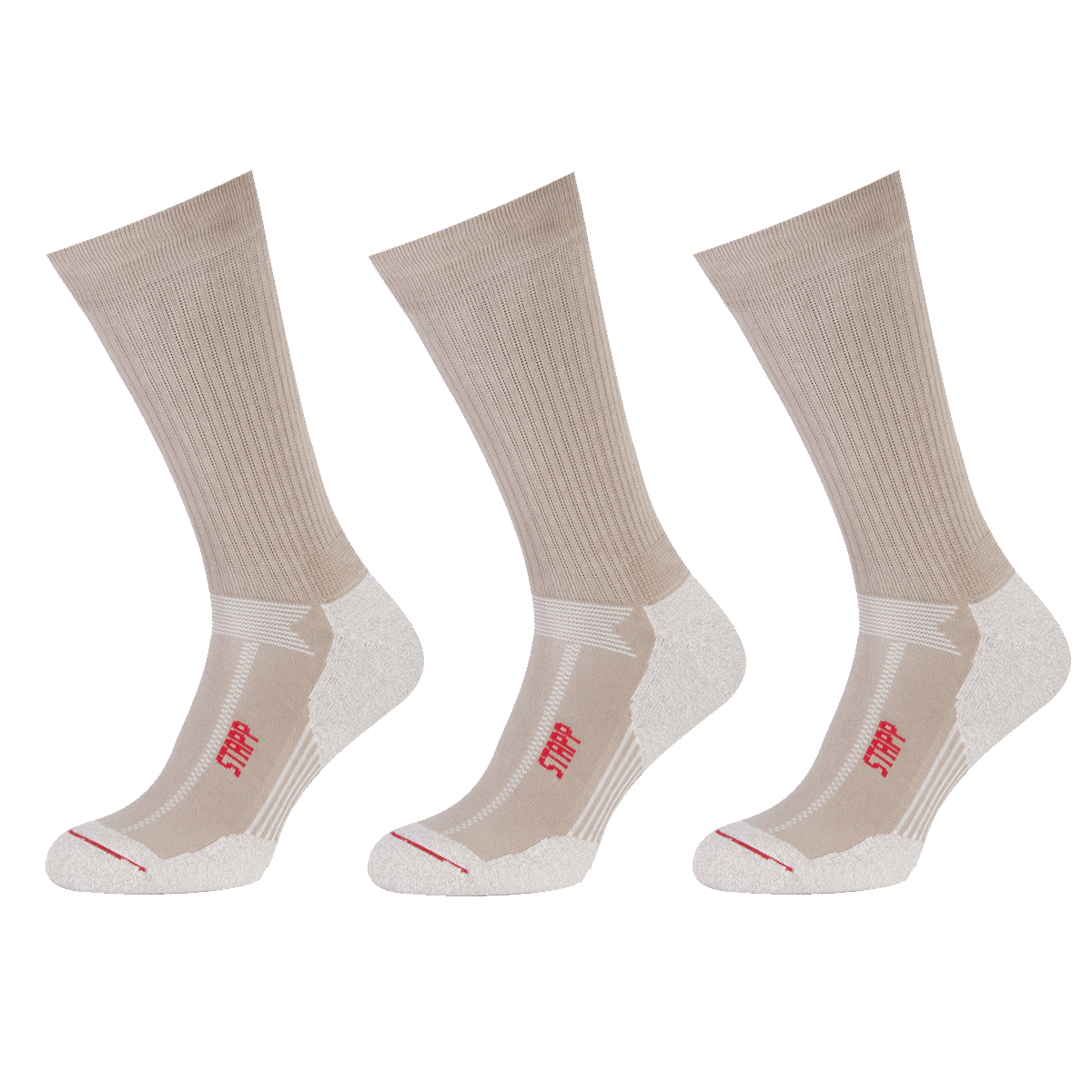 STAPP Wandelsokken Techno Boston All Season 3-pack Beige-47/50