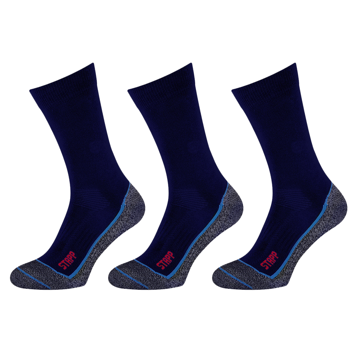 STAPP Wandelsokken Techno Boston Cool 3-pack Marine-47/50