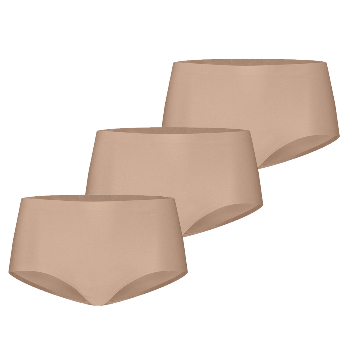 Ten Cate Secrets Midi Slip 3-pack Walnut-M