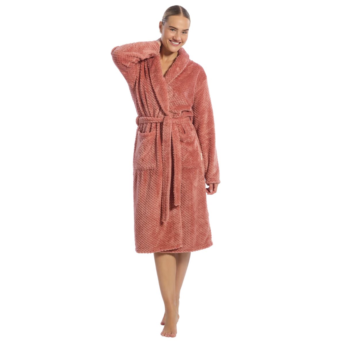 Ten Cate Badjas Dames Rose Dot-XL