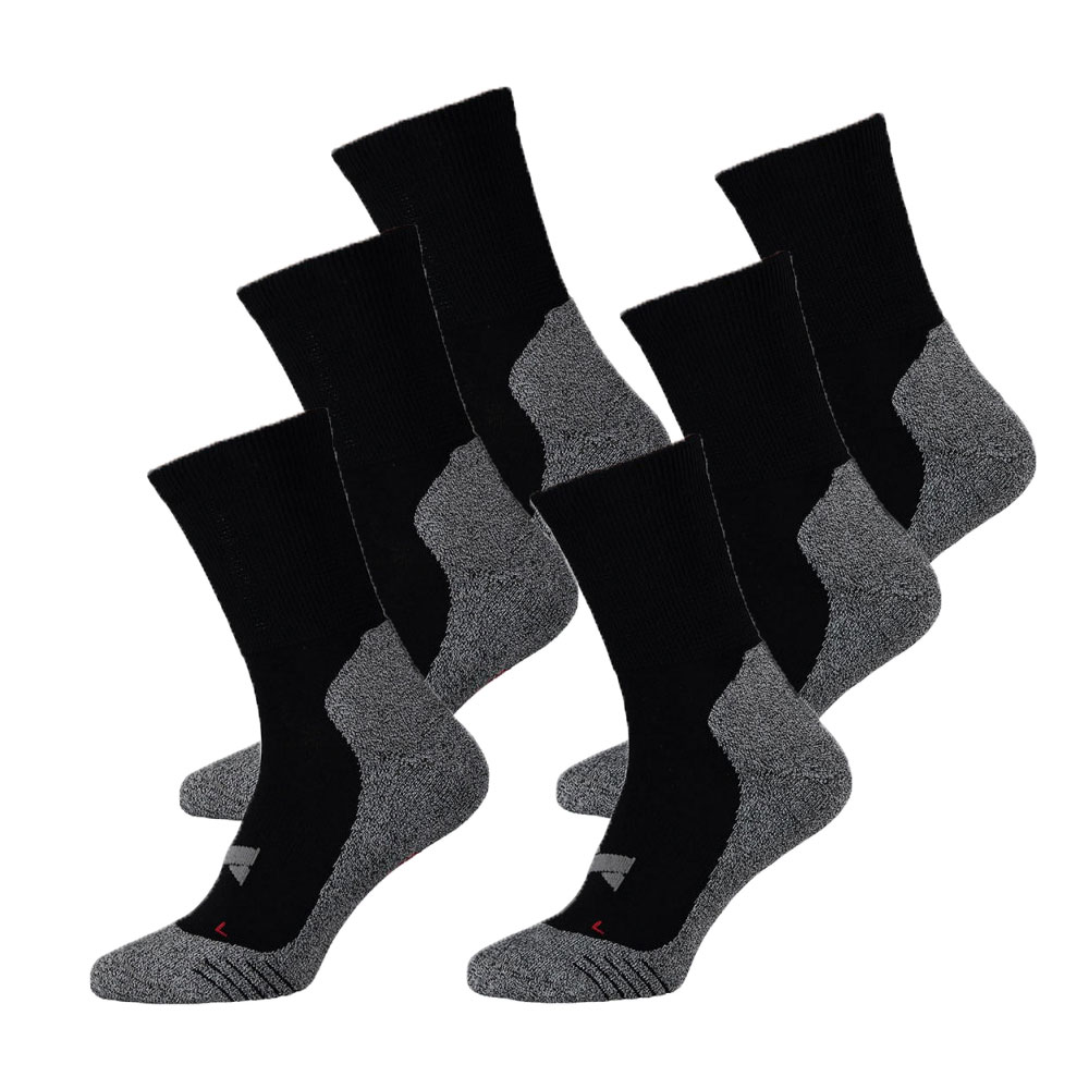 Xtreme Hiking Sokken 6-pack Multi Black-39/42