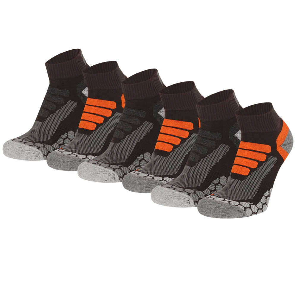 Xtreme Wandelsokken Quarter 6-pack Multi Green-35/38