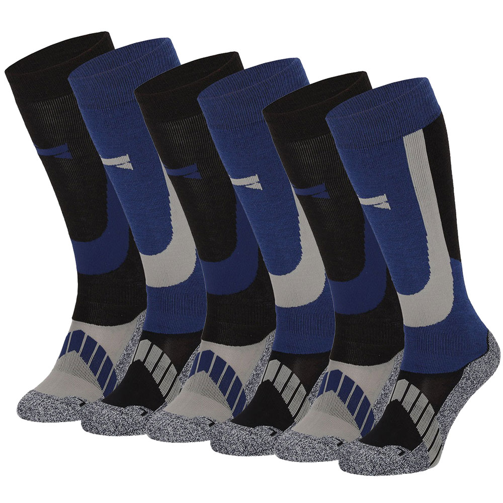 Xtreme Skisokken Unisex 6-pack Multi Blue-42/45