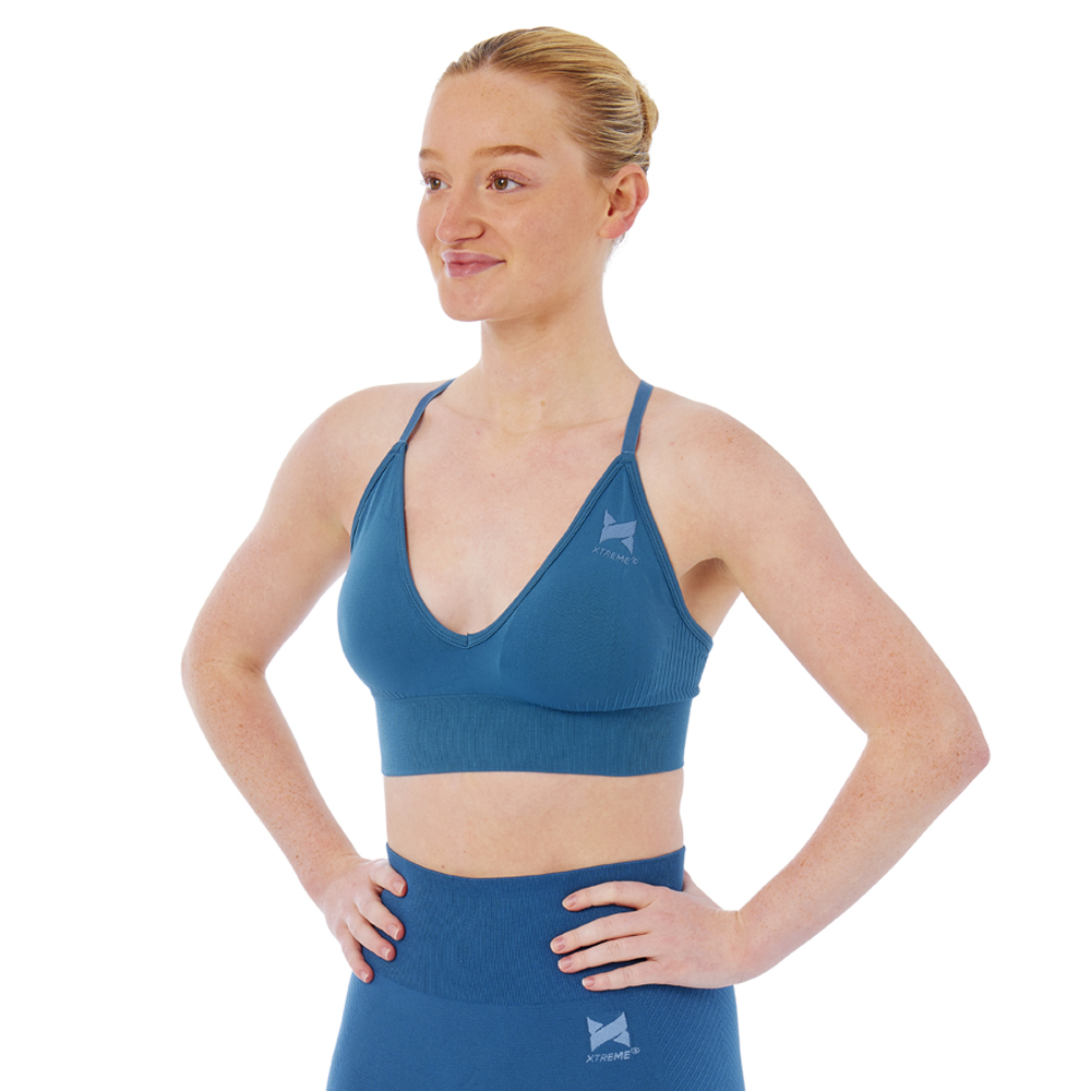 Xtreme Sportswear Sport Bh Dames Blauw-S